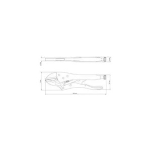 Alicate de Pressão 10" com Mordente Triangular - Tramontina - Imagem 3