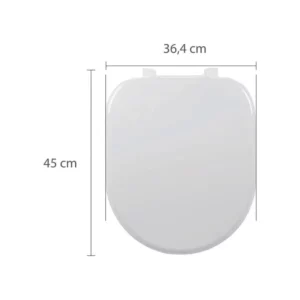 Assento Carrara Almofadado Branco  - Astra - Imagem 6