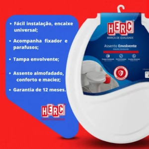 Assento Sanitário Envolvente - Herc - Imagem 8