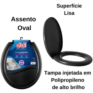 Assento Sanitário Almofadado Branco - Herc - Imagem 6