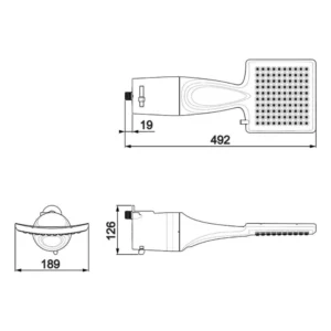 Chuveiro Loren Shower Eletrônico 220v 7500w Lorenzetti - Imagem 6