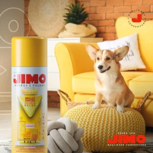 Jimo Inseticida Combate ácaros Pulgas Carrapatos Interrompe Crescimento Sem Fragrância Aerossol 300ml - Imagem 6