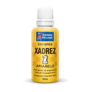 Corante Líquido Xadrez 50ml Amarelo - Imagem 1