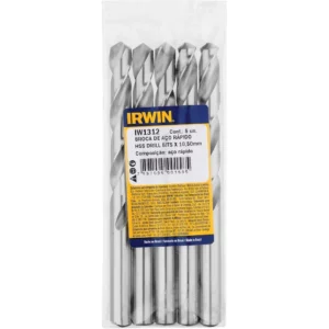 Irwin Broca Aço Rápido para Metal 338 de 4,5mm X 80mm Iw1240 - Imagem 6