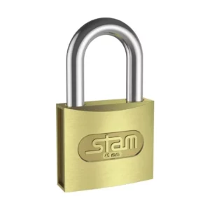 Cadeado 45mm Zamac Latonado  - Stam
