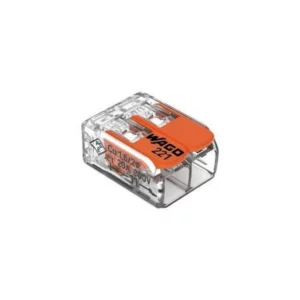 Conector de Emenda Lateral 2 Linha 6mm 612 Wago