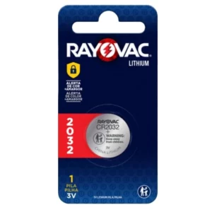 Pilha Eletrônica Cr2032 Cartela com 1 Lithium Rayovac