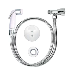 Ducha Higiênica com Ligação Inox e Registro 1,2m Jackwal