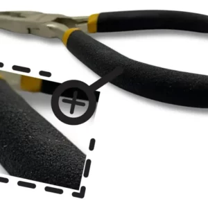 Alicate Mini Bico Meia Cana 4,5"  - Dtools - Imagem 4