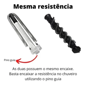 Zagonel Resistência para Chuveiro Eletrônico Hydra/zagonel Nd, 7700w, 220v - Imagem 4