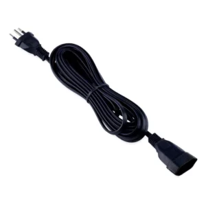 Cordão Prolongador Tripolar 10a Bivolt com 5 Metros Preto - Imagem 1