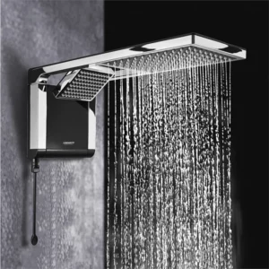 Chuveiro Ducha Acqua Duo Eletrônica Black Cromada 220v 7800w Lorenzetti - Imagem 3