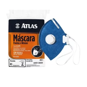 Máscara de Feltro com Válvula Atlas