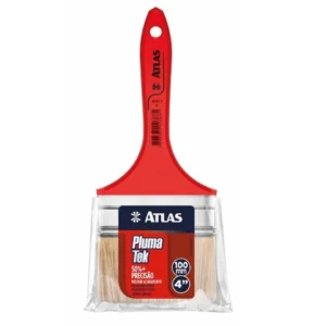 Pincel Trincha Média Sintética 4"  Atlas