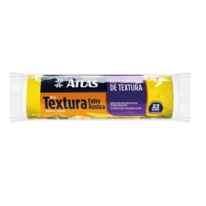 Rolo Textura Extra Rústica 23cm  Atlas