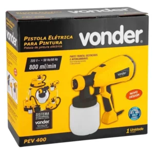Pistola Elétrica para Pintura 400W 220V - Vonder - Imagem 4