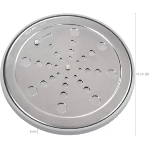 Grelha de Banheiro 16cm Ralo com Fecho Grelha Inox Jackwal - Imagem 3