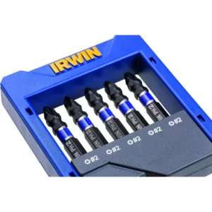 Irwin Conjunto de Pontas de Impacto para Parafusadeira Power Bit Fenda Cruzada Ph2 de 5 Peças 1865325 - Imagem 3
