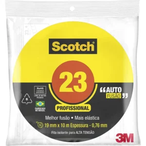 Scotch, 3m, Fita de Autofusão, 23, 19mm X 10m