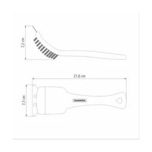 Escova para Churrasqueira Bbq 29 Cm - Tramontina - Imagem 4