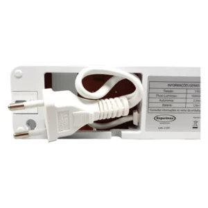 Iluminação Luminaria Emergencia 30 Leds Super Slim Segurimax - Imagem 5