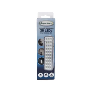 Iluminação Luminaria Emergencia 30 Leds Super Slim Segurimax - Imagem 7