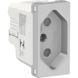 Módulo Tomada 2 Polos + Terra 20a 250v Orion Cinza