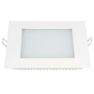 Painel Led de Embutir Quadrado Lux 18w Autovolt Branco 22cm 6500k Luz Branca - Imagem 1