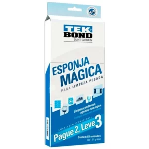 Esponja Mágica com 3 Peças