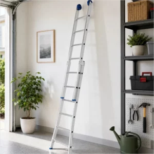 Escada Extensível Articulada 6 Degraus 190 X 309 Mor - Imagem 2